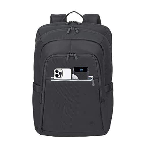 Sac à dos 17,3" Bande réfléchissante Polyester ECO noir dépe