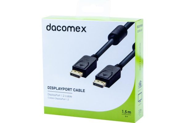 DACOMEX Cordon DisplayPort 1.2 - 1,5 m