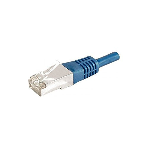 Cordon RJ45 catégorie 6A F/UTP bleu - 10 m
