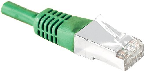 Cordon RJ45 catégorie 6 S/FTP vert - 0,15 m