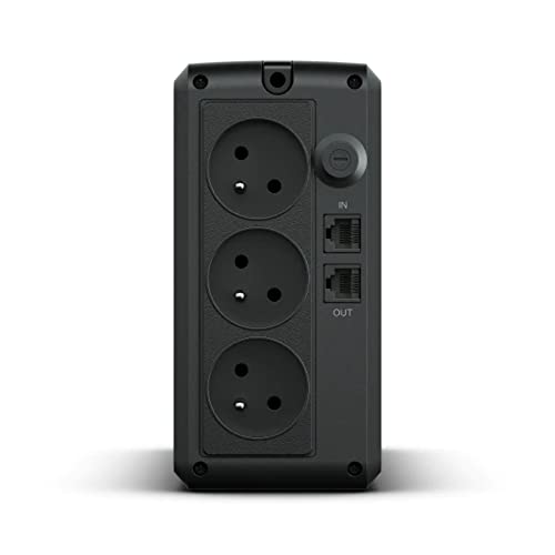 CyberPower UT650EG-FR alimentation d'énergie non interruptible Interactivité de ligne 0,65 kVA 360 W 3 sortie(s) CA