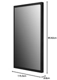 LG afficheur professionnel 49" 49XE4F 4000 cd/m² outdoor FHD 24/7