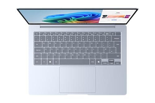Samsung Galaxy Book4 Edge Snapdragon X1E-80-100 Ordinateur portable 35,6 cm (14") Écran tactile WQXGA+ 16 Go LPDDR5x-SDRAM 512 Go eUFS Wi-Fi 7 (802.11be) Windows 11 Pro Bleu