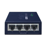 Planet HPOE-460 mini injecteur 4 ports poe 802,3at 120W