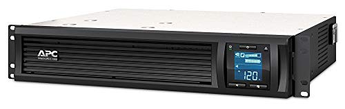 APC Smart-UPS C UPS rack-mountable AC 230V 600Watt 1000VA USB serial output connectors 4 2U Black with APC SmartConnect