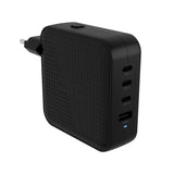 TARGUS Hyper HyperJuice 100W USB-C GaN Travel Charger 3C+1A - Black