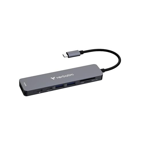 VERBATIM USB-C ESSENTIALS  MULTIPORT HUB 7 PORT WCF (P)
