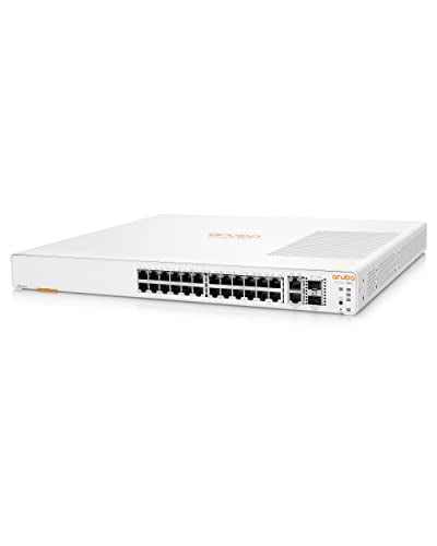 HPE Aruba Instant On 1960 Smart 24G 2XT 2XF PoE+ 370W Switch
