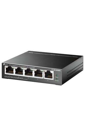 TP-LINK TL-SG105MPE SWITCH 5 PORTS GIGABIT PoE+ 120W