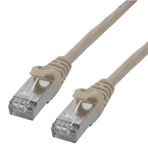 MCL CAT6A S/FTP LSZH Patch cable - 15m Grey