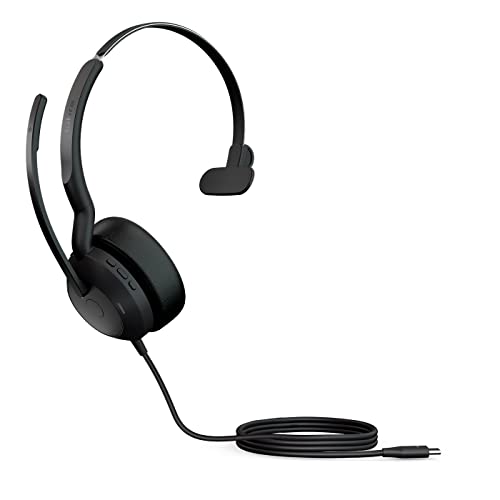 Jabra Evolve2 50 Casque Avec fil &sans fil Arceau Bureau/Centre d'appels USB Type-C Bluetooth Noir