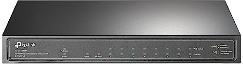 TP-LINK TL-SG1210P SWITCH 9p Gigabit dont 8 PoE+ & 1 SFP 63W