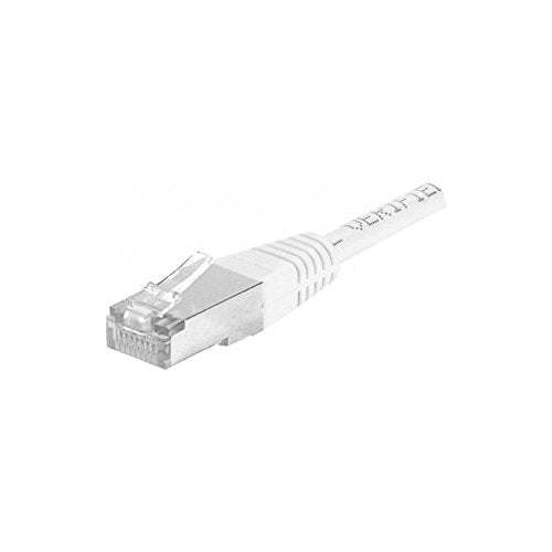 Cordon RJ45 catégorie 6A F/UTP blanc - 20 m