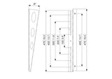 VOGEL S Inclinaison fixe PFA 9122 de +8° pour PFS 3504