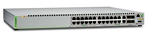 ALLIED Gigabit Ethernet Managed switch with 24x 10/100/1000T POE ports 2x SFP/Copper combo ports 2x SFP/SFP+ uplink slots
