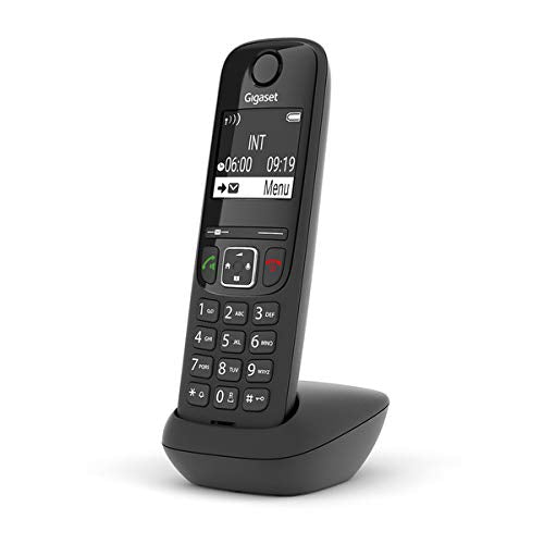 Gigaset AS690A DUO tél.DECT + REP - base + 2 combinés noirs