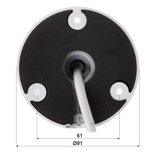 DAHUA- Caméra bullet 2 Mps avec IR DH-IPC-HFW2231T-ZS-S2