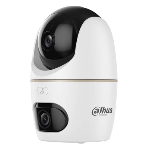 Dahua H5D-5F Caméra intérieure Wi-Fi 5+5MP, double objectif, panoramique et inclinaison