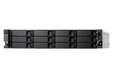 QNAP TL-R1200C-RP 12-bay 2U rackmount USB-C 3.1 Gen2 10Gbps JBOD expansion unit