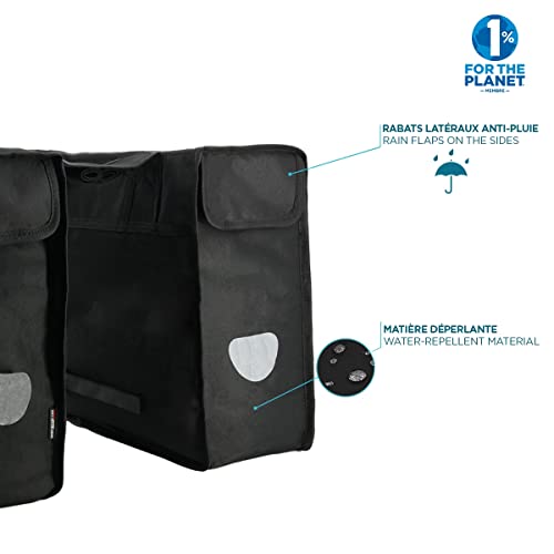 Bike Double Pannier Bag 2x15L 14-15.6''