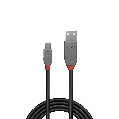 LINDY Câble USB 2.0 type A vers Micro-B Anthra Line 0.2m