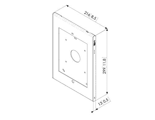 VOGEL S Etui sécurisé pour iPad, iPad Air 1, 2, iPad Pro 9.7