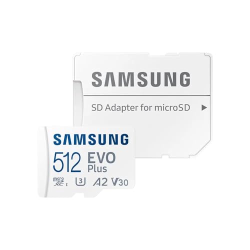 Micro SD EVO PLUS 2023 512GB+SD Adapter