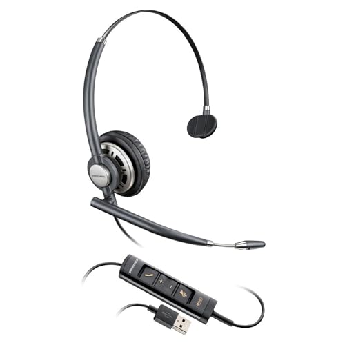 PLANTRONICS EncorePro HW715 Casque filaire USB 1 écouteur