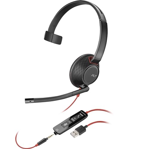 POLY Blackwire C5210 MICRO-CASQUE MONAURAL USB-A+Jack