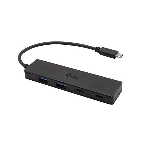 I-TEC USB-C Metal HUB 2xUSB 3.0 2xUSB-C 5Gbps without power adapter ideal for Notebook Ultrabook Tablet PC