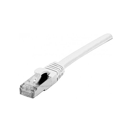 Cordon RJ45 catégorie 6 F/UTP LSOH snagless blanc - 0,5 m