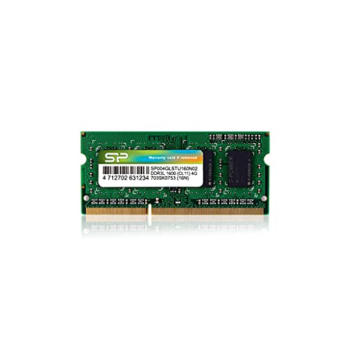 SILICON POWER DDR3 4Go 1600MHz CL11 SO-DIMM 1.35V Low Voltage