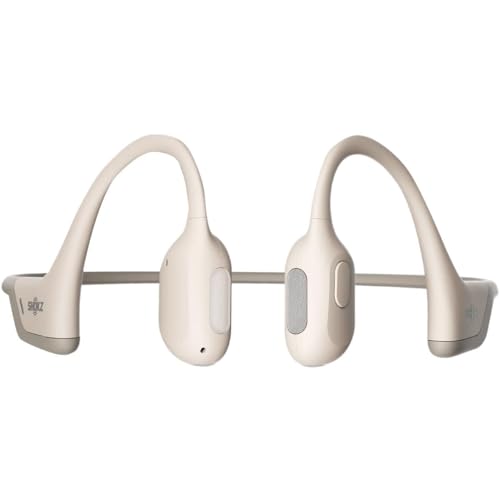 SHOKZ Casque à conduction osseuse OpenRun Pro Mini - Bluetooth - Beige