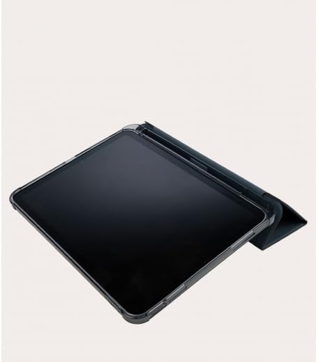 TUCANO Etui folio Satin pour iPad 10e 10,9" bleu foncé
