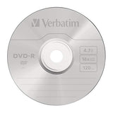 SPINDLE DE 10 DVD-R 16x 4,7GB VERBATIM