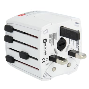 SKROSS MUV MICRO ADAPTATEUR SECTEUR BIPOLAIRE MULTI-PAYS