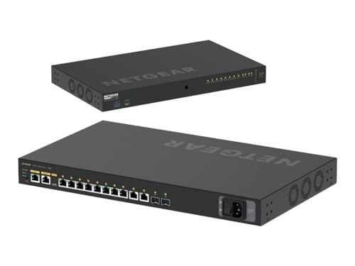 NETGEAR M4250-10G2XF-POE++ Switch 10P Giga/8 PoE++ & 2SFP+