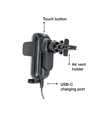 VERBATIM FWC-03 PRO QI FAST WIRELESS CAR CHARGER WCF (P)