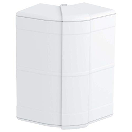 OBO ANGLE EXTERIEUR VARIABLE POUR GOULOTTE RAPID 45-2 GK 130x53 PVC BLANC