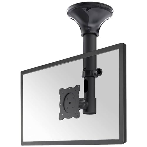 NEOMOUNTS FPMA-C060BLACK Support de plafond pour écran de 10-40p - h 60-85 cm