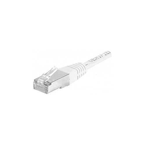 Cordon RJ45 catégorie 6A F/UTP blanc - 25 m