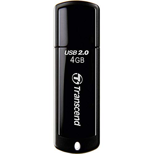 TRANSCEND 4Go Clé USB 2.0 - Noir