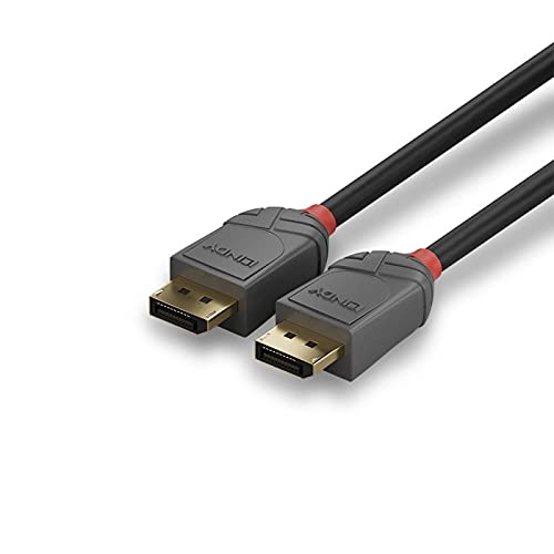 LINDY Câble DisplayPort 1.4 Anthra Line 0.5m