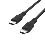 BELKIN 100w USB-C to USB-C Braided Cable 3M Black