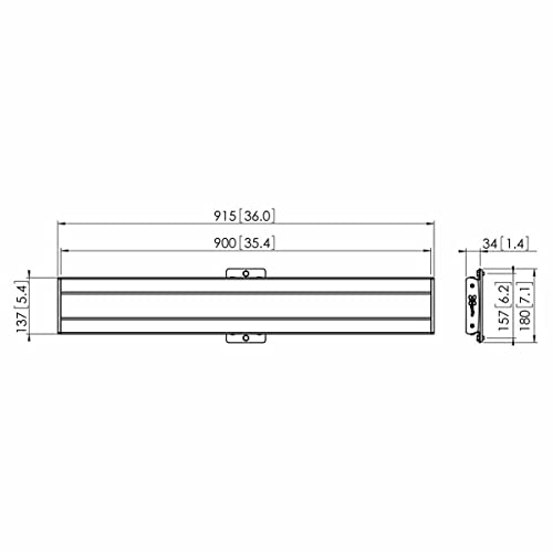 PFB 3409 B Interface bar 915mm
