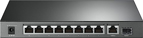 10-Port GB Desktop Switch 8-Port PoE
