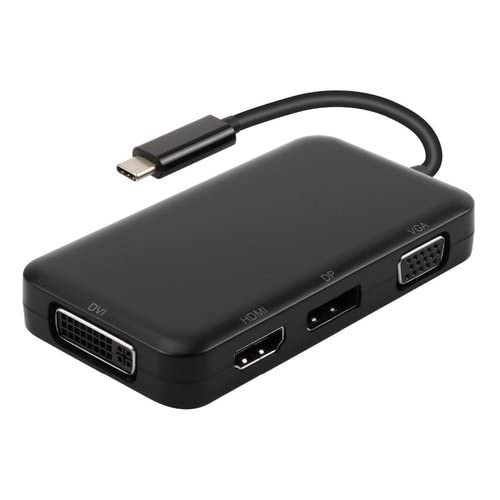 USB-C M ADAPTER TO DP/HDMI/VGA/DVI F