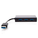 TARGUS Concentrateur USB 3.0 - 3 Ports + 1 Port Gigabit Ethernet  - Noir