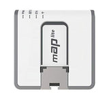 Mikrotik mAP lite Blanc Connexion Ethernet, supportant l'alimentation via ce port (PoE)