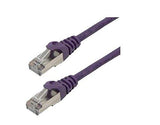 MCL FCC6BM-0.5M/VI - Câble réseau RJ45 cuivre CAT 6 F/UTP - 0.5m Violet